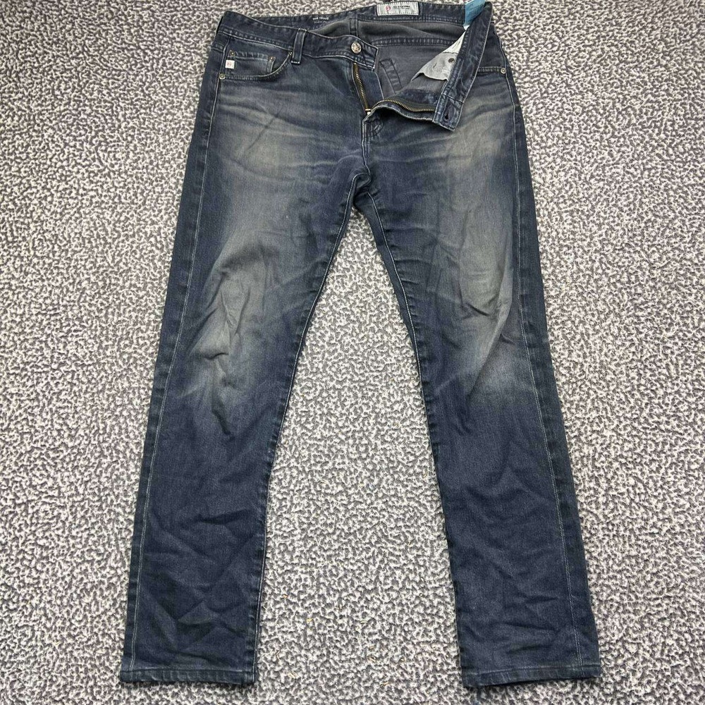 AG Adriano Goldschmied Jeans Men 35x31 Blue The Tellis Modern Slim